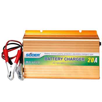 شارژر باتری هوشمند بدون نمایشگر 20 آمپر