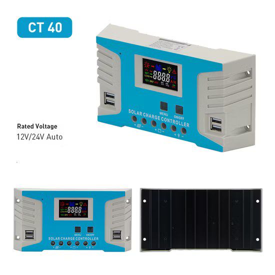 شارژ کنترلر خورشیدی 40 آمپر PWM